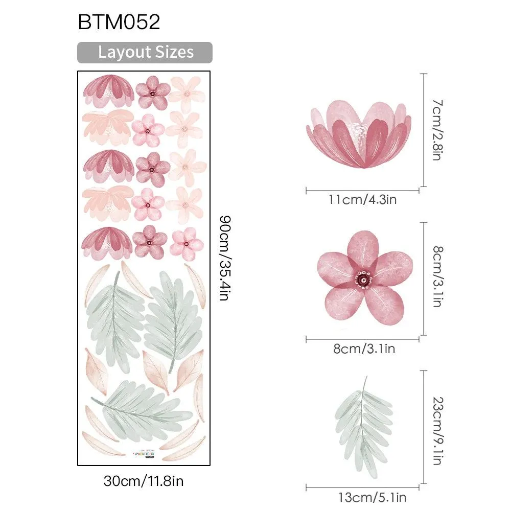 Whimsy Blooms Wall Stickers