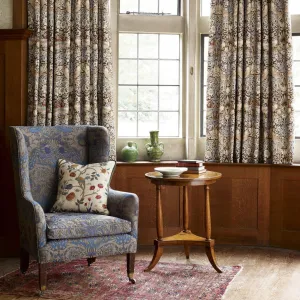 William Morris Fabric- Strawberry Thief Cotton