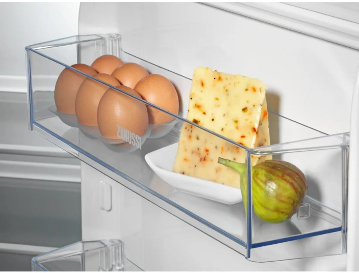 Zanussi ZNNN18FS5 Frost Free Integrated Fridge Freezer, Sliding Hinge, 50/50