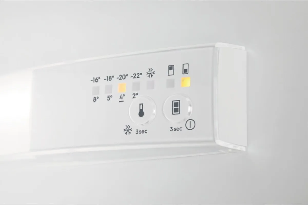 Zanussi ZNNN18FS5 Frost Free Integrated Fridge Freezer, Sliding Hinge, 50/50